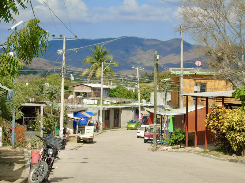 Calles de Cozoaltepec.