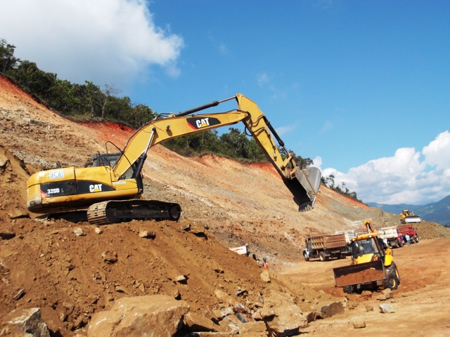 Loading of excavation, Lalana