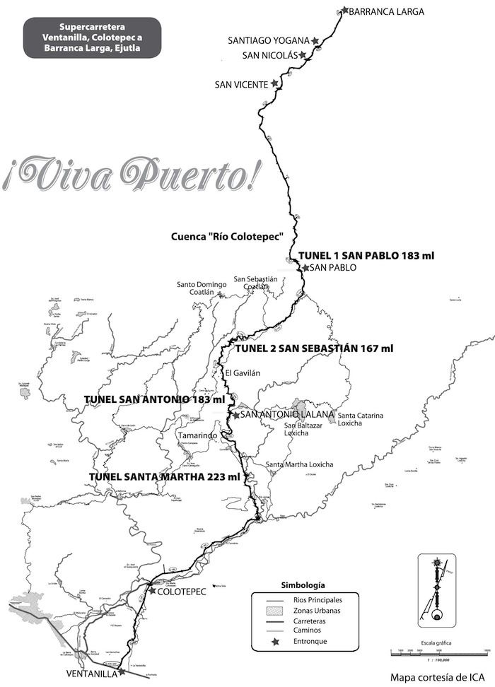 Supercarretera Oaxaca - Puerto Escondido
