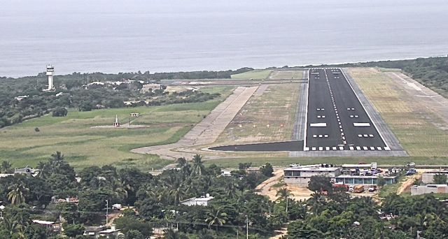Aeropuerto de Puerto Escondido Foto: cortesía de PXM