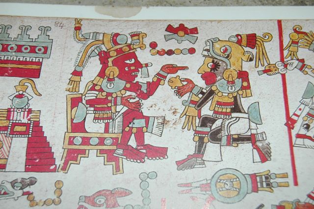 8 Venado y el dios del Sol (Codex Nuttall)