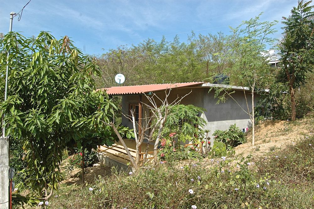 House built by Habitat for Humanity in La Lucerna, Puerto Escondido