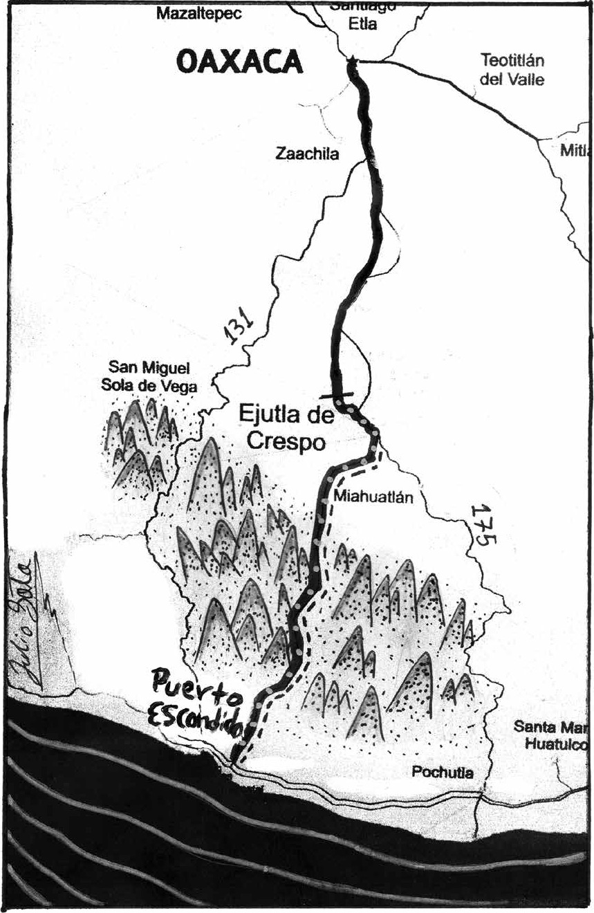 Mapa de autopista por Julio Soto