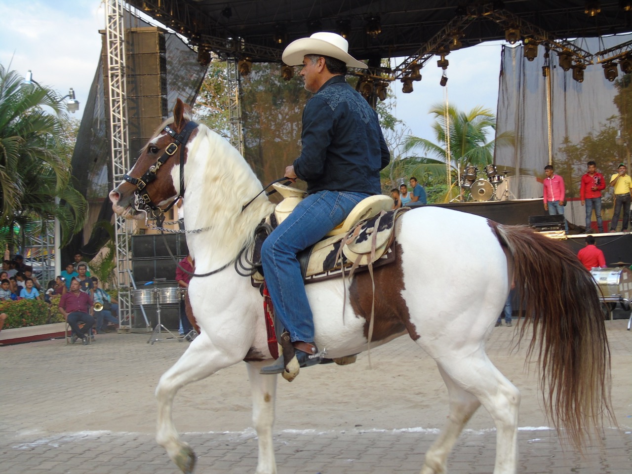 Horse show in Sta. María Colotepec