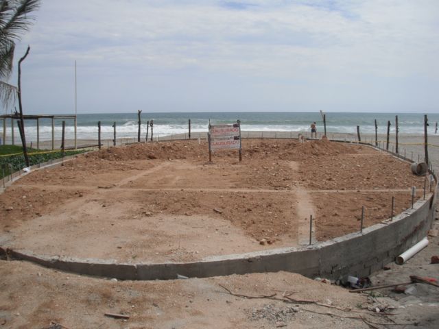The site, closed by PROFEPA, June 2012